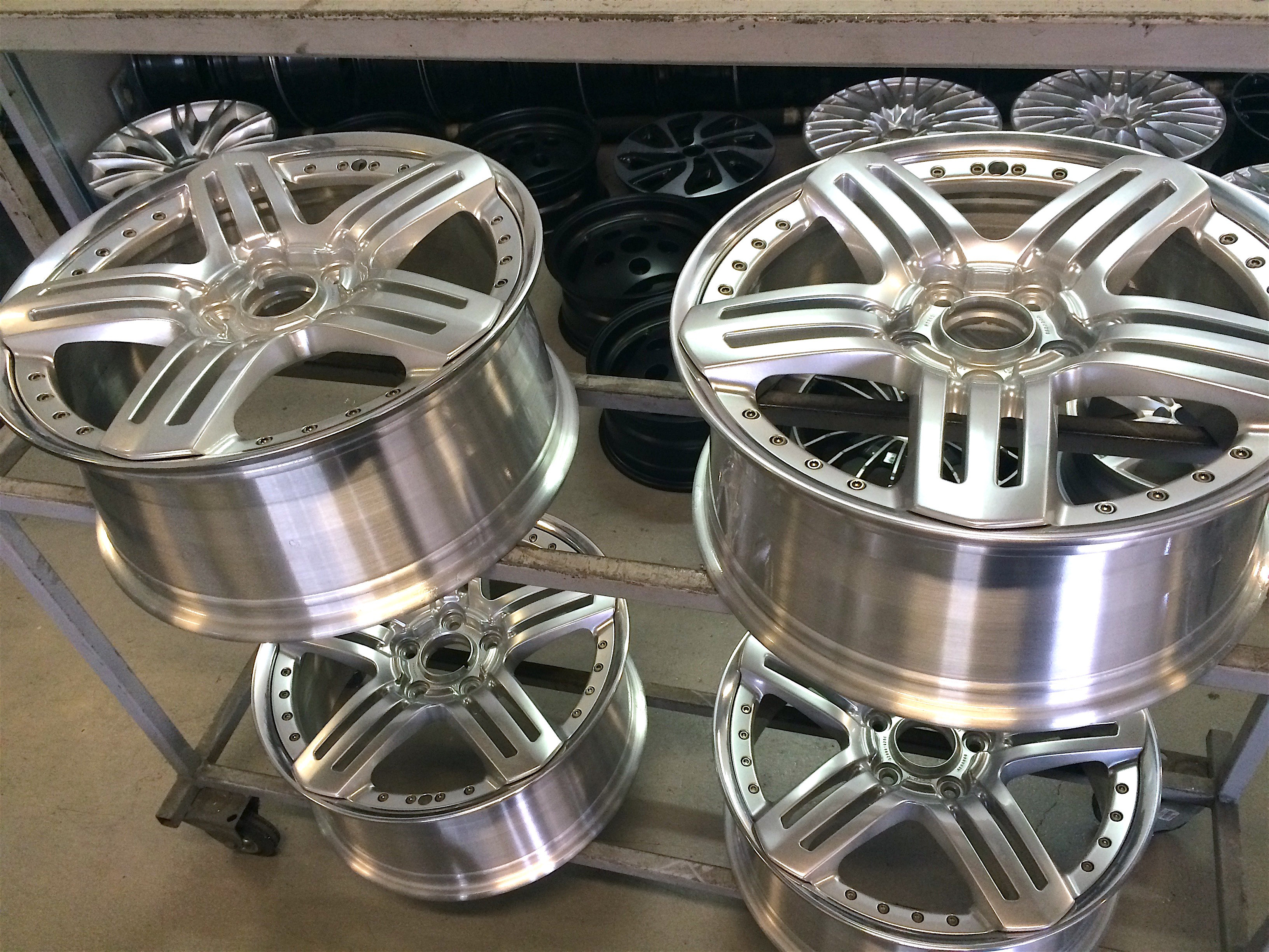 Rigenerazione cerchi Bentley Mulsanne Componibili - Dettaglio 3